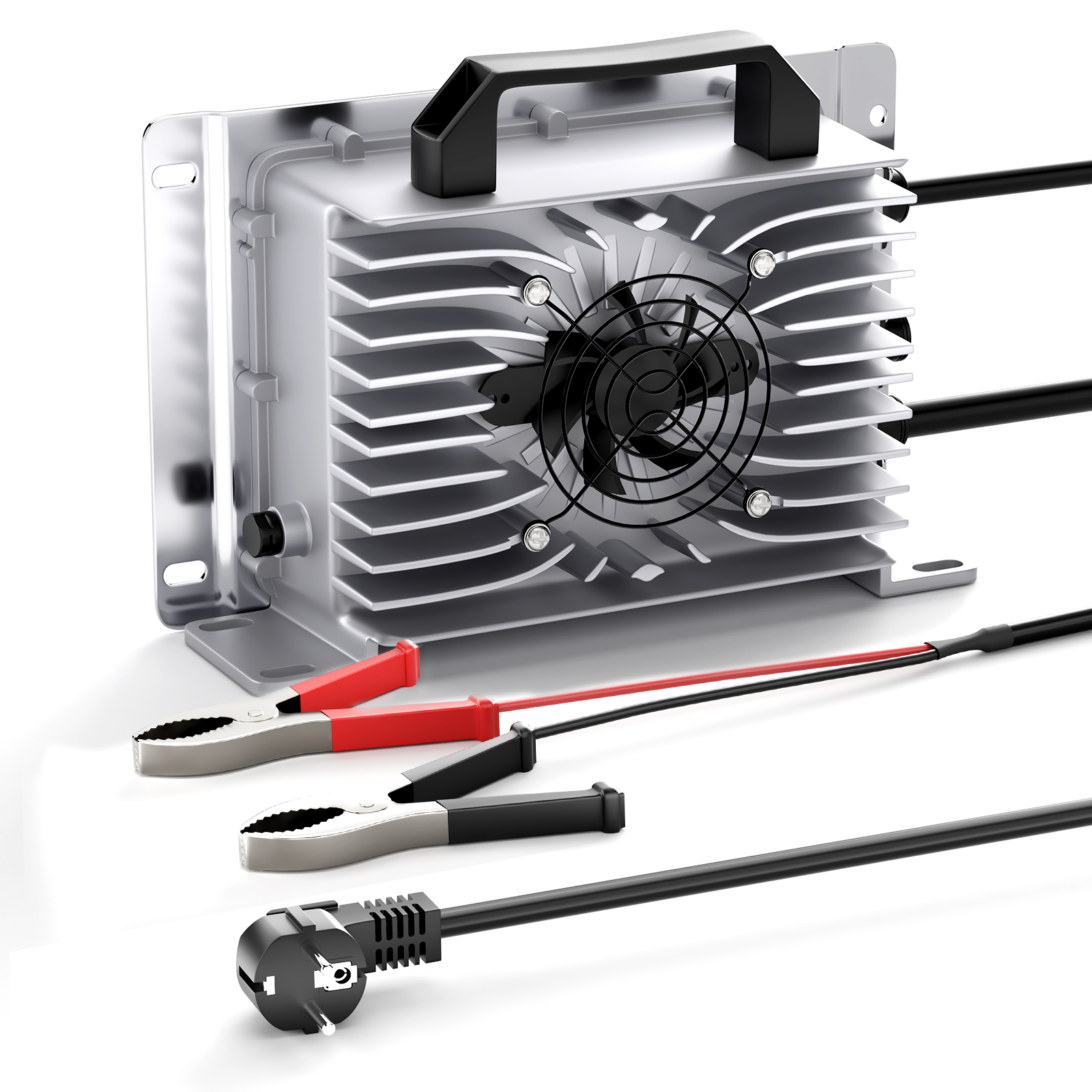 Suraziki 43,8V 30A Lithium Lifepo4 Batterioplader til 38,4V 36V 12S Batteri, vandtæt, 0V BMS aktiveringsoplader til autocampere, både, golfvogne, energilagringssystem